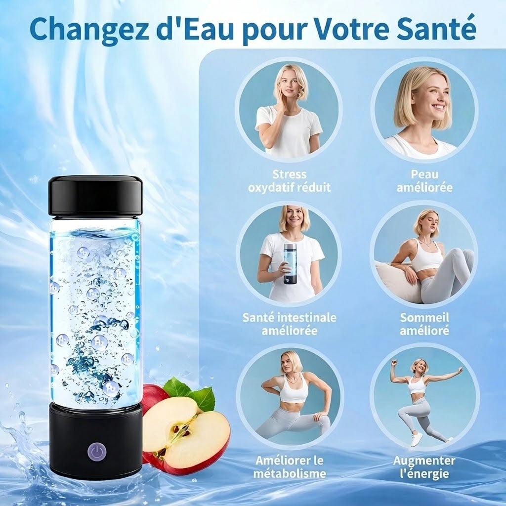 Hydrixfy Bouteille D'eau Hydrogénée