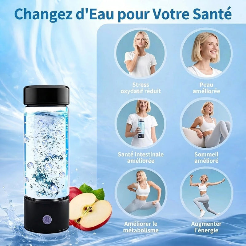 Hydrixfy Bouteille D'eau Hydrogénée