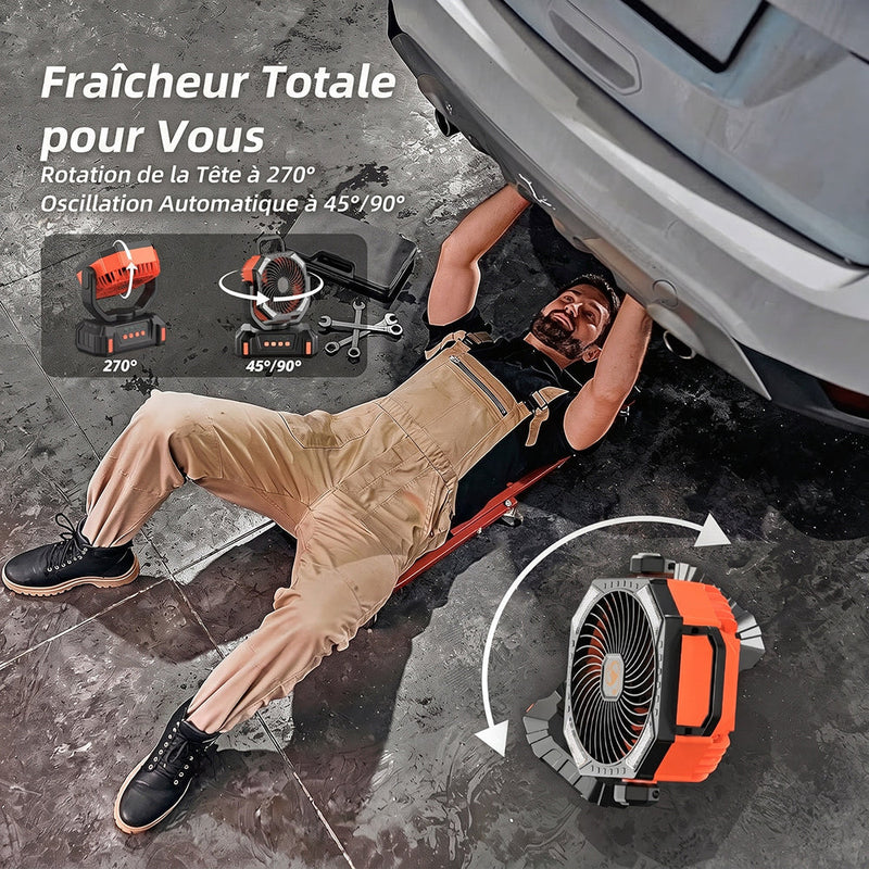 CampiBrez Ventilateur De Camping