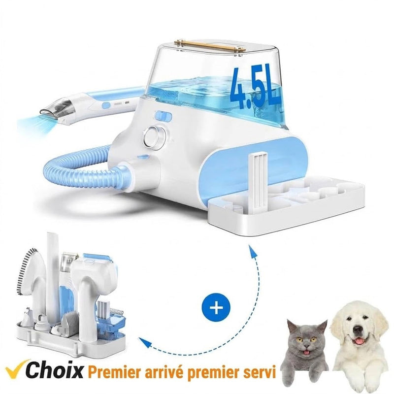 PawaVac Kit Toilettage Pour Chien