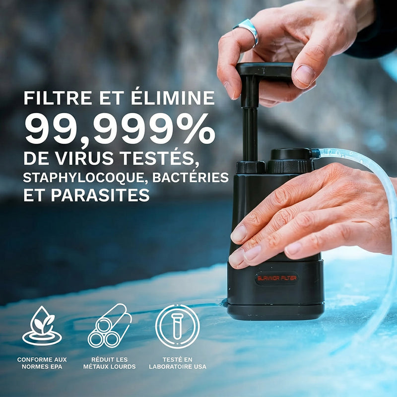 AquaVimex Purificateur D'eau Portable