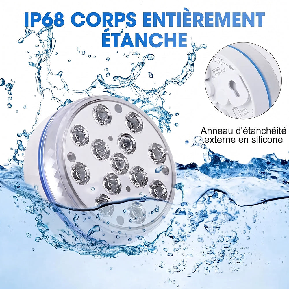 AquaLoxt Lampe Submersible Pour Piscine