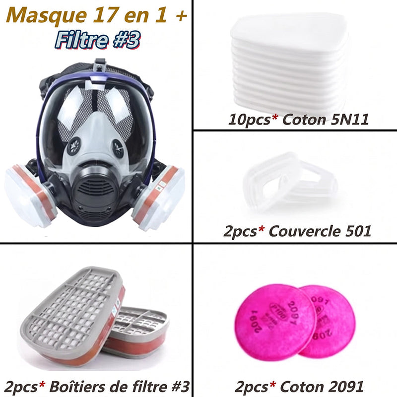 AirSafier Masque Anti-Fumée Incendie