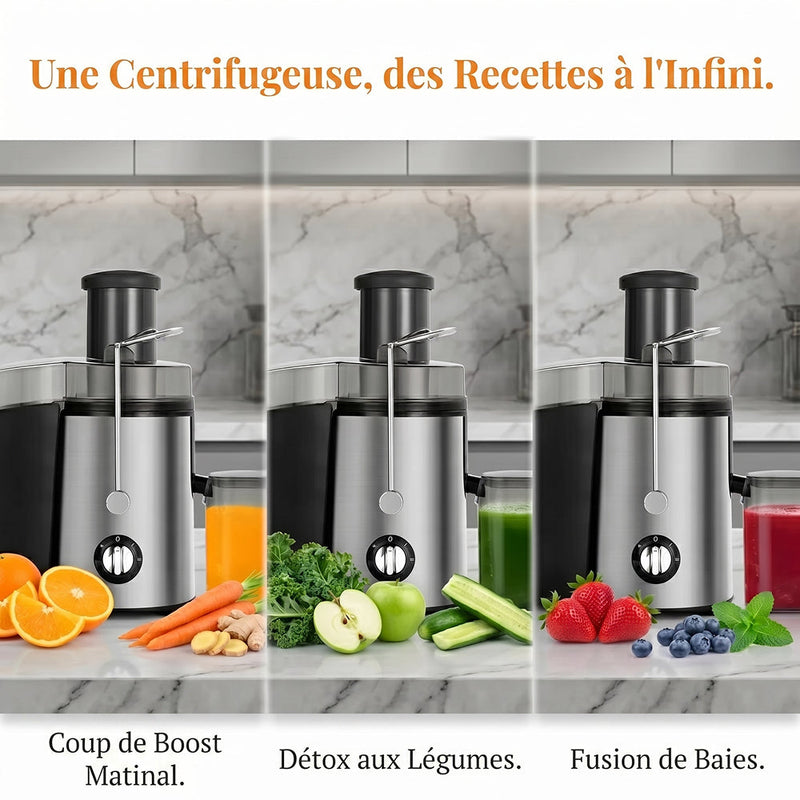 JuicVitaz Extracteur de Jus Facile à Nettoyer
