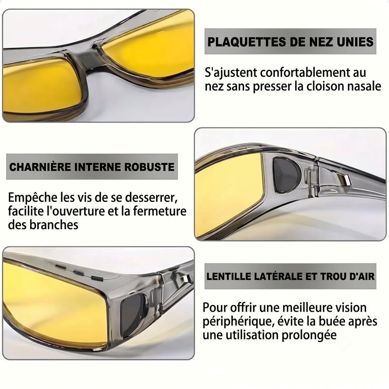 DriveyLux Lunettes De Conduite De Nuit