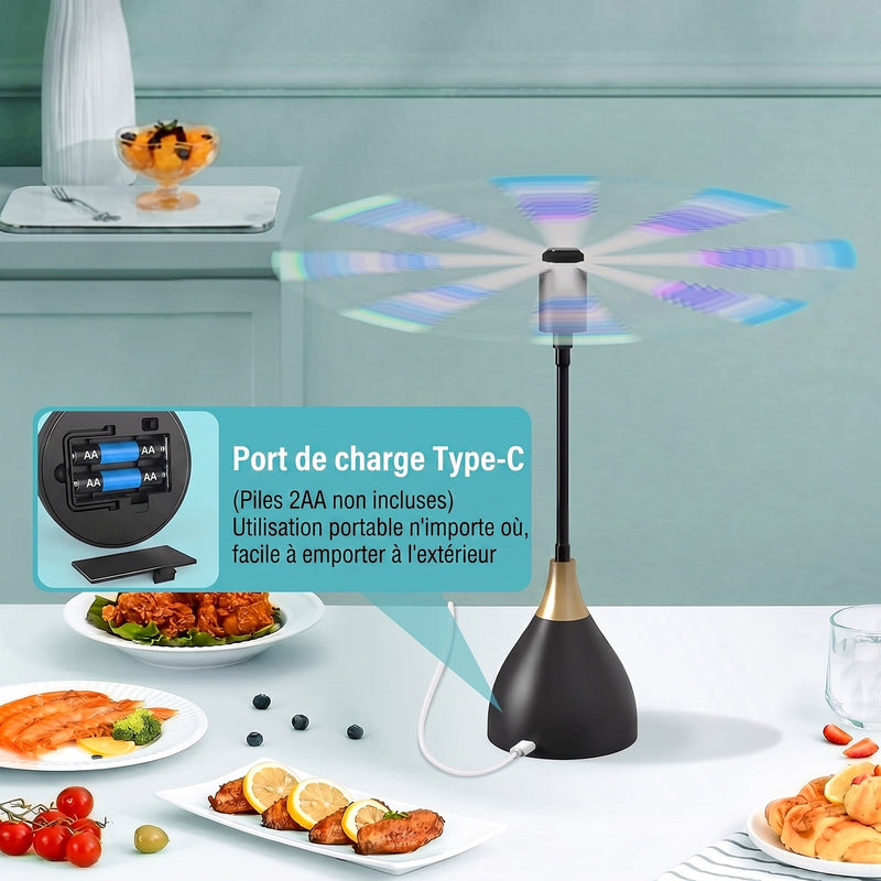 FlyBreezo Ventilateur Anti-Mouche