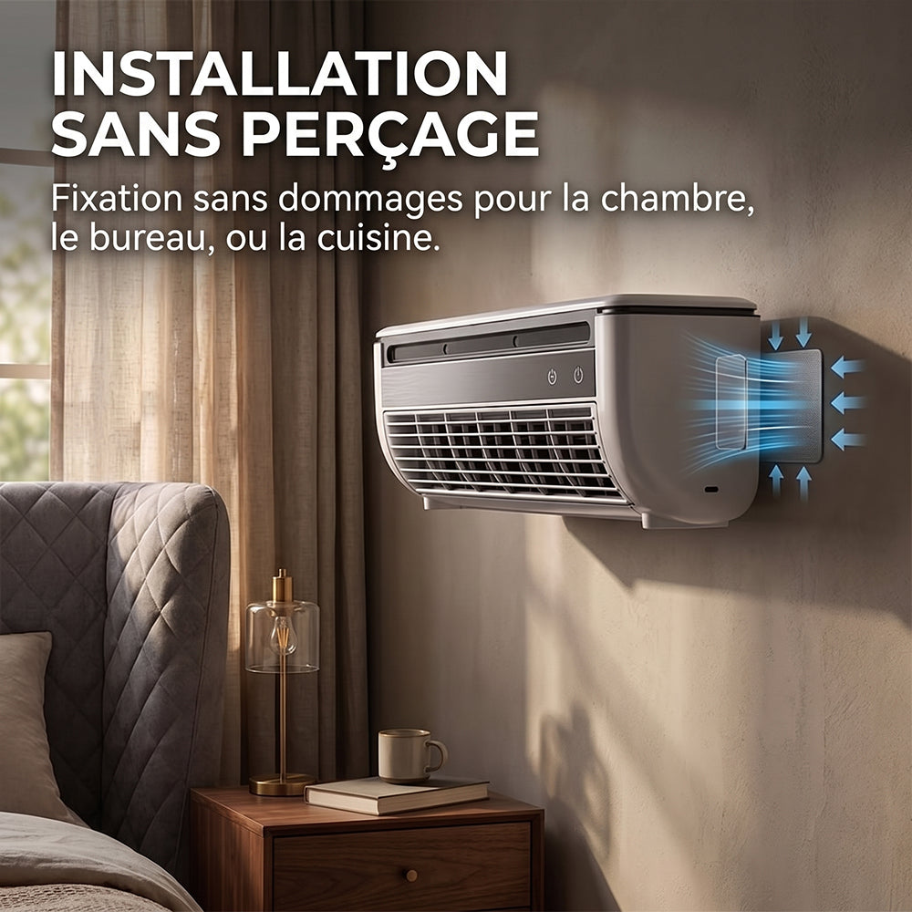Breezixu Climatiseur Mural Sans Unité Extérieure