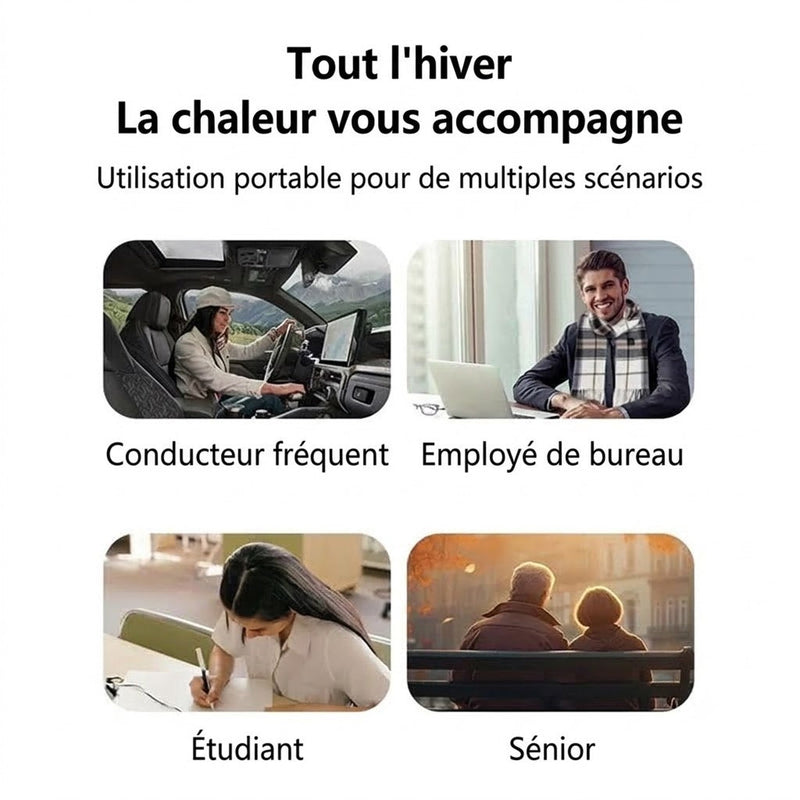 GlowScaf Écharpe Chauffante