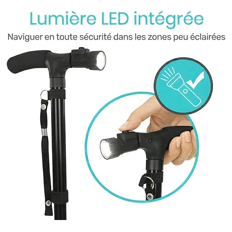 FlexCanet Canne De Marche