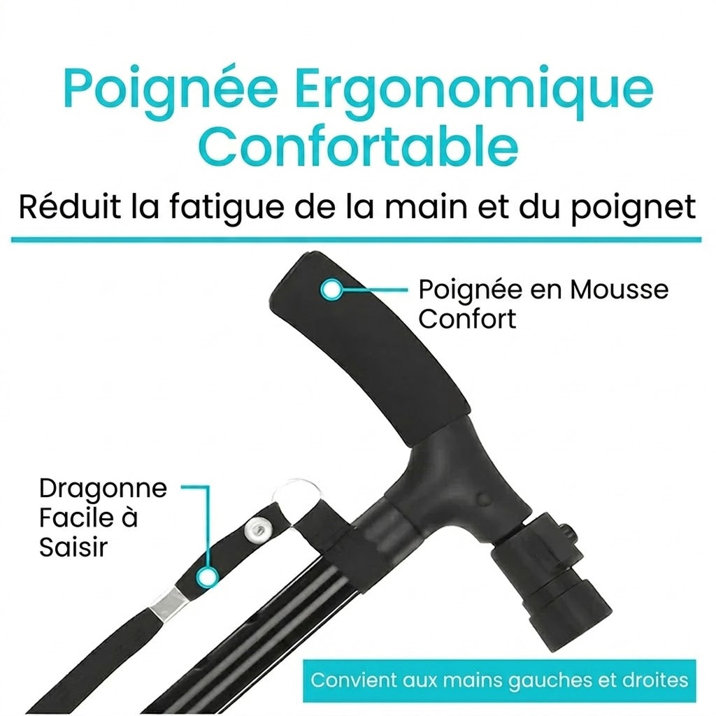 FlexCanet Canne De Marche