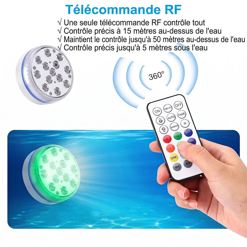 AquaLoxt Lampe Submersible Pour Piscine