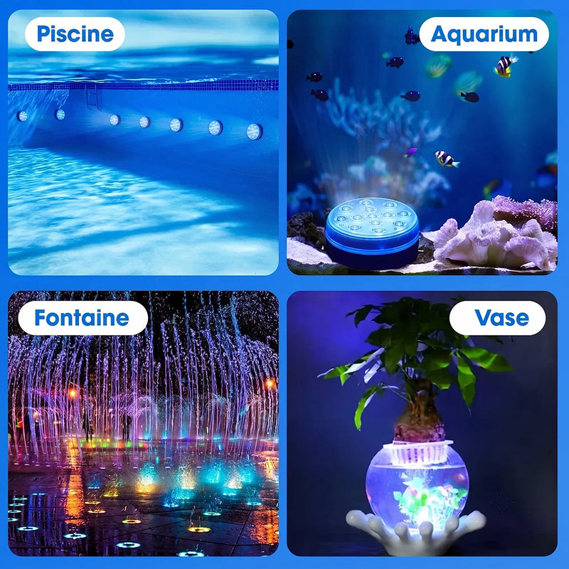 AquaLoxt Lampe Submersible Pour Piscine
