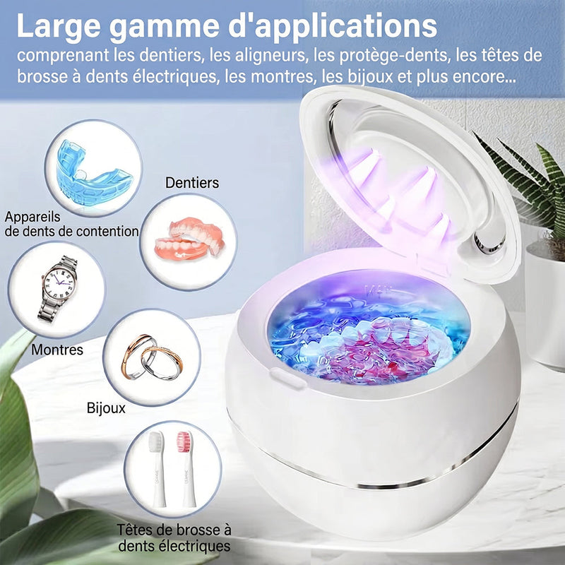 Denturexi V2 Nettoyeur Ultrason Pour Appareil Dentaire