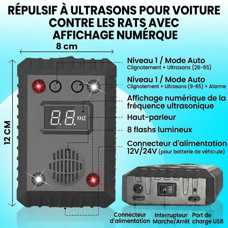 AutexRat Repulsif Fouine Pour Voiture