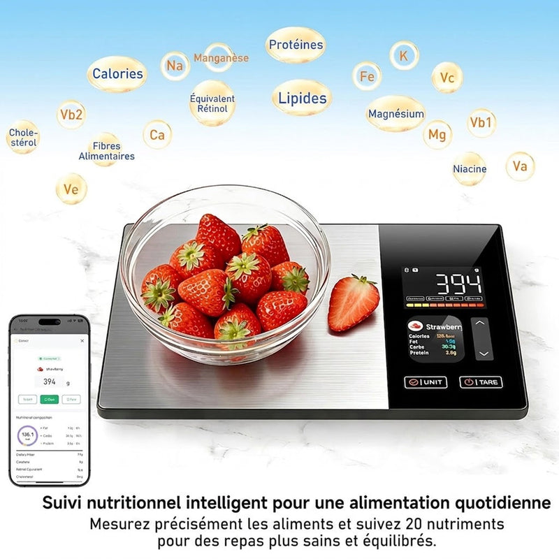 Nutrivapu Balance De Cuisine Connectée