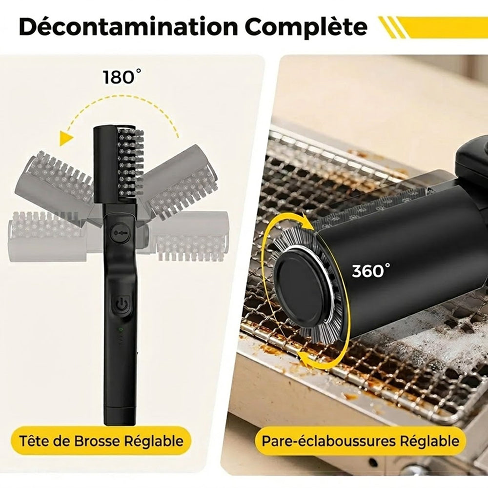 GrilyBuzz Brosse Électrique Barbecue