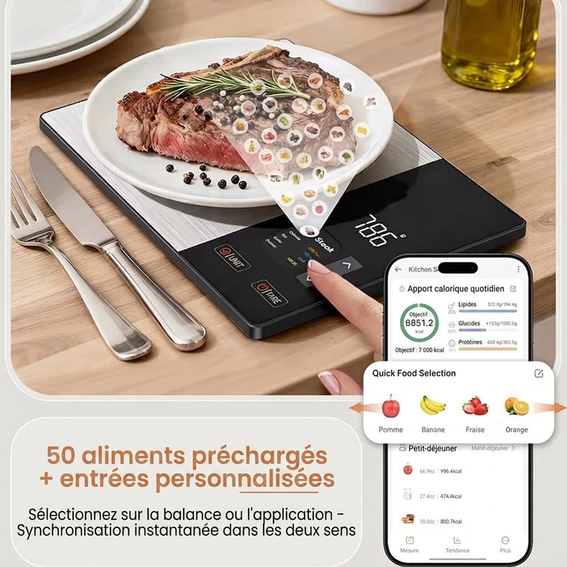 Nutrivapu Balance De Cuisine Connectée
