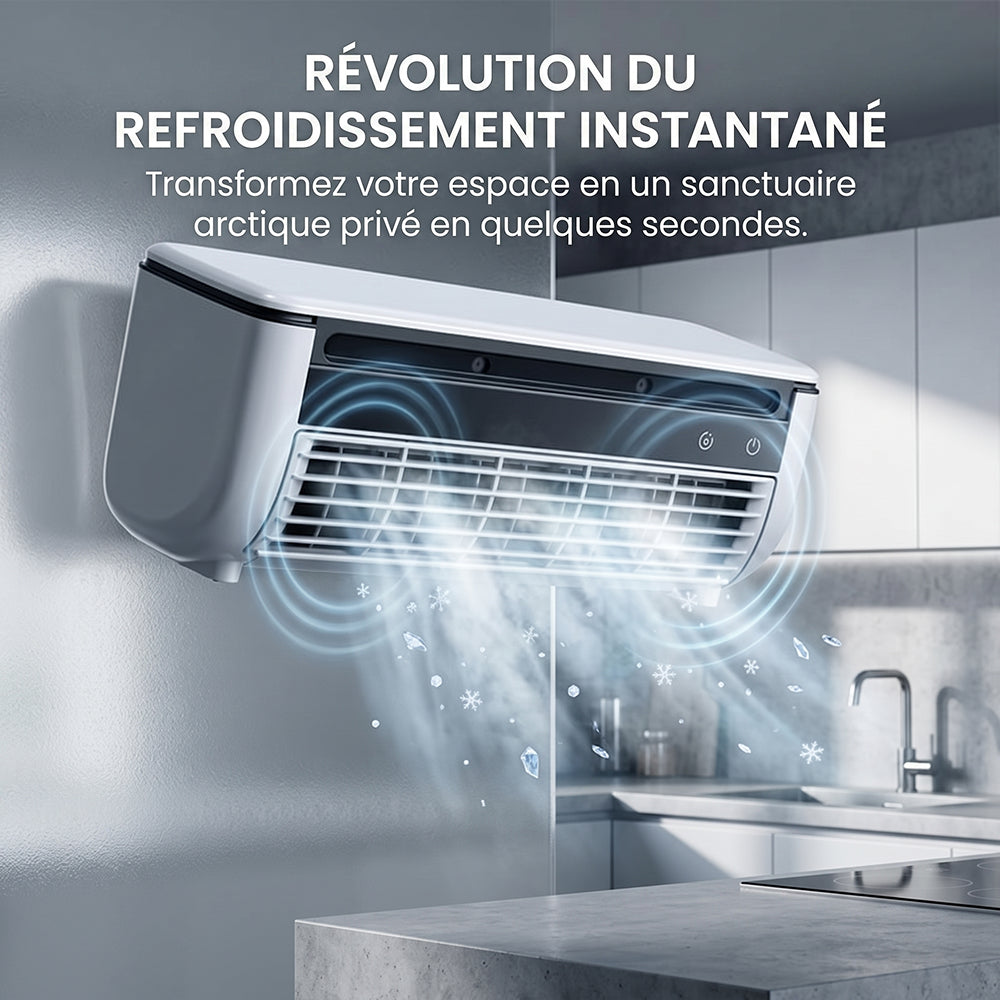 Breezixu Climatiseur Mural Sans Unité Extérieure