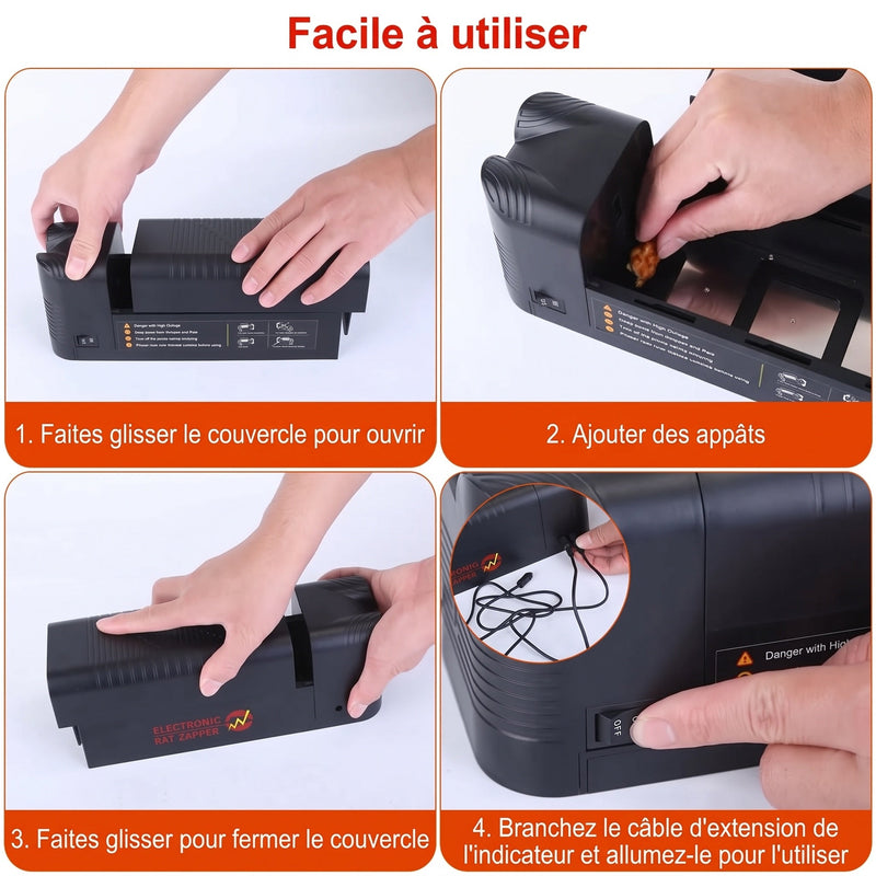 VoltTrapi Piège À Rat Électrique