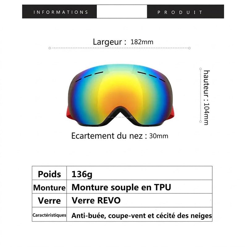 SnowVuex Lunette De Ski