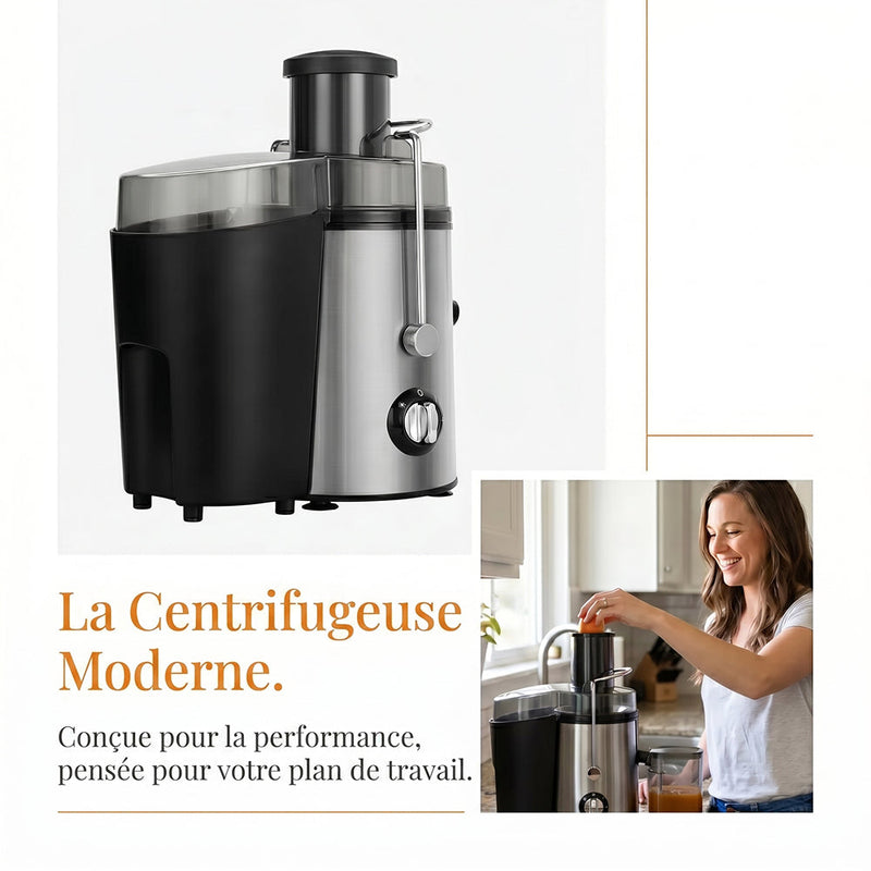 JuicVitaz Extracteur de Jus Facile à Nettoyer