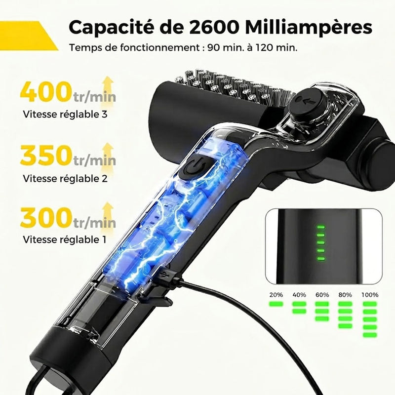 GrilyBuzz Brosse Électrique Barbecue