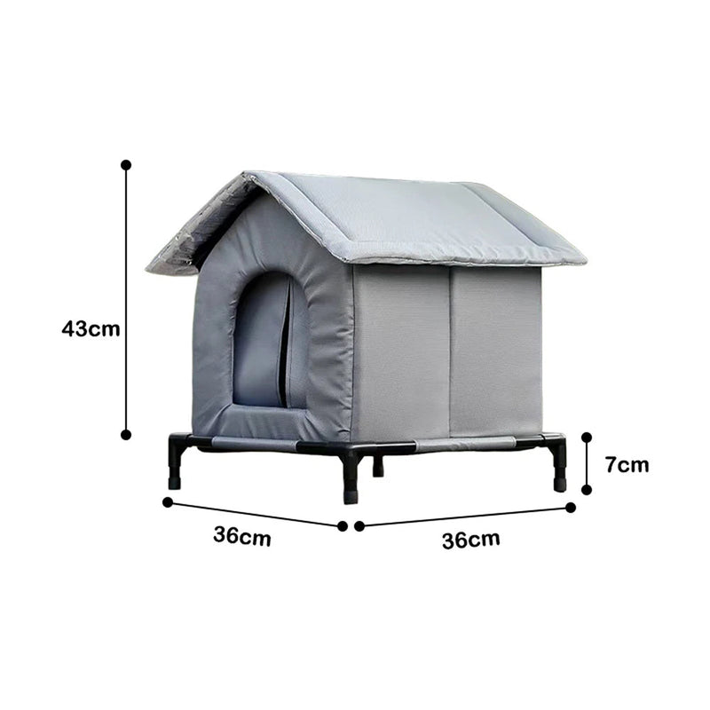 PurryHut Maison Pour Chat Extérieur