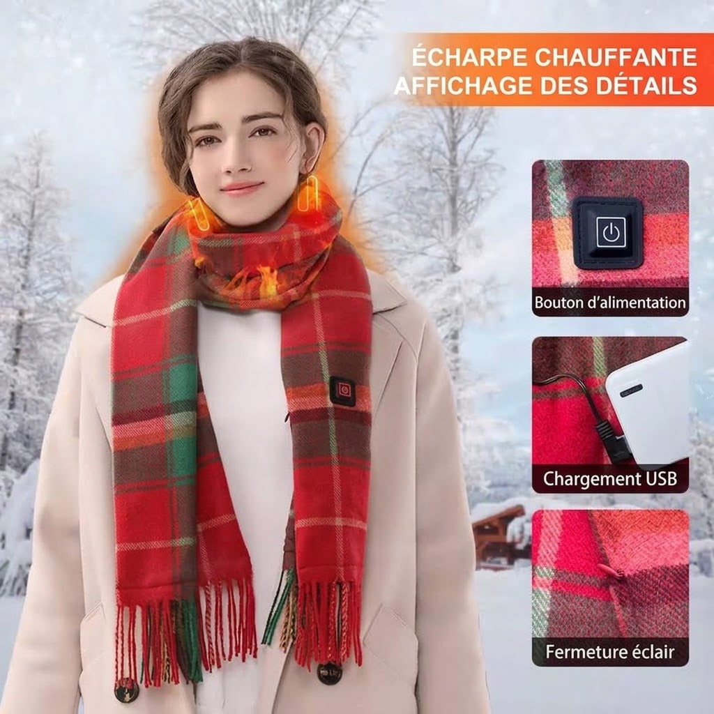 GlowScaf Écharpe Chauffante