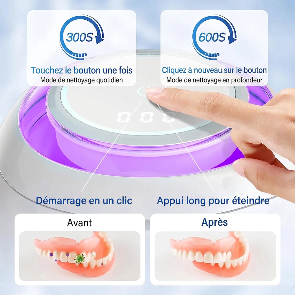 Denturexi V2 Nettoyeur Dentaire Ultrason