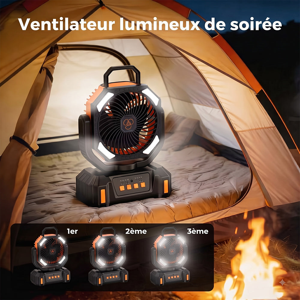 CampiBrez Ventilateur De Camping