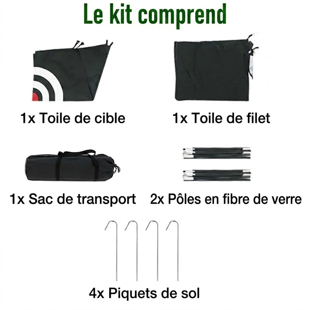 Golferaxe Filet Entrainement Golf