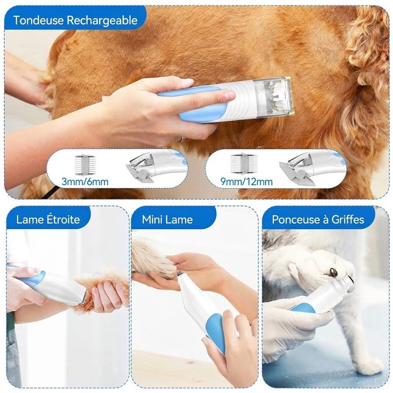 PawaVac Kit Toilettage Pour Chien