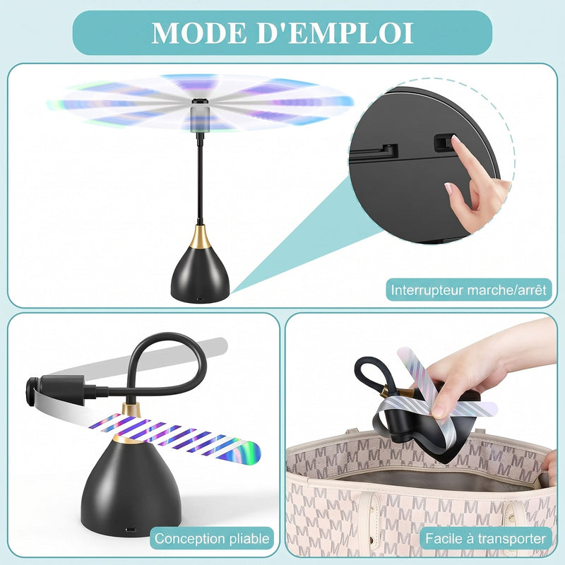 FlyBreezo Ventilateur Anti-Mouche