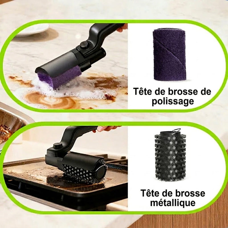 GrilyBuzz Brosse Électrique Barbecue