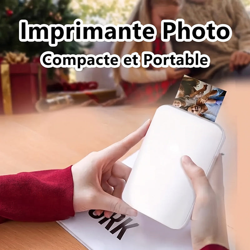 Pixletmor Imprimante Photo Pour Smartphone