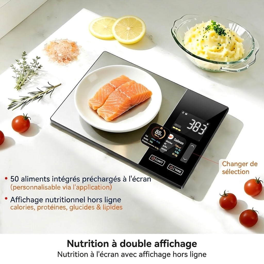 Nutrivapu Balance De Cuisine Connectée