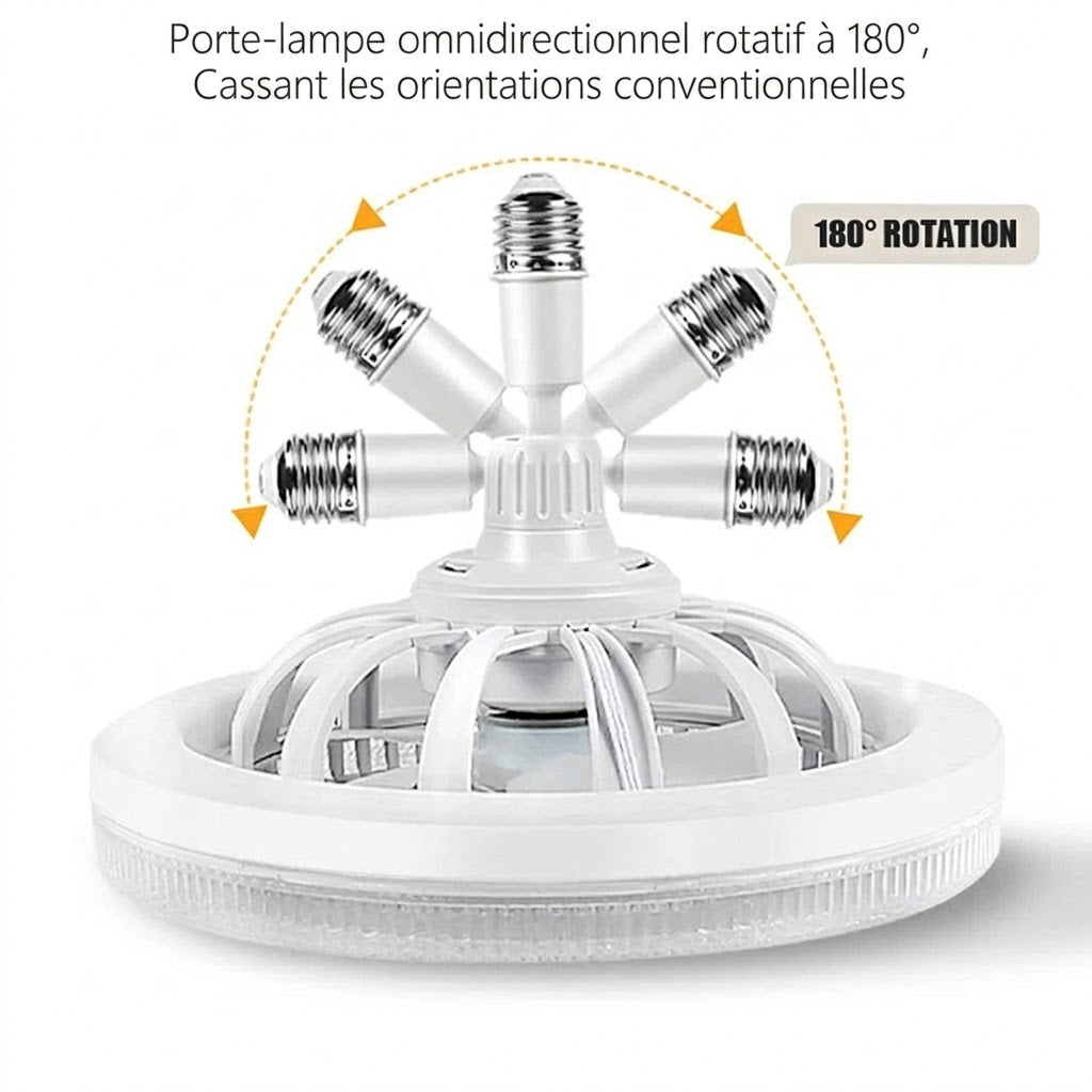 [OFFRE 1+1 GRATUIT] LumaoFan Ventilateur de Plafond Silencieux
