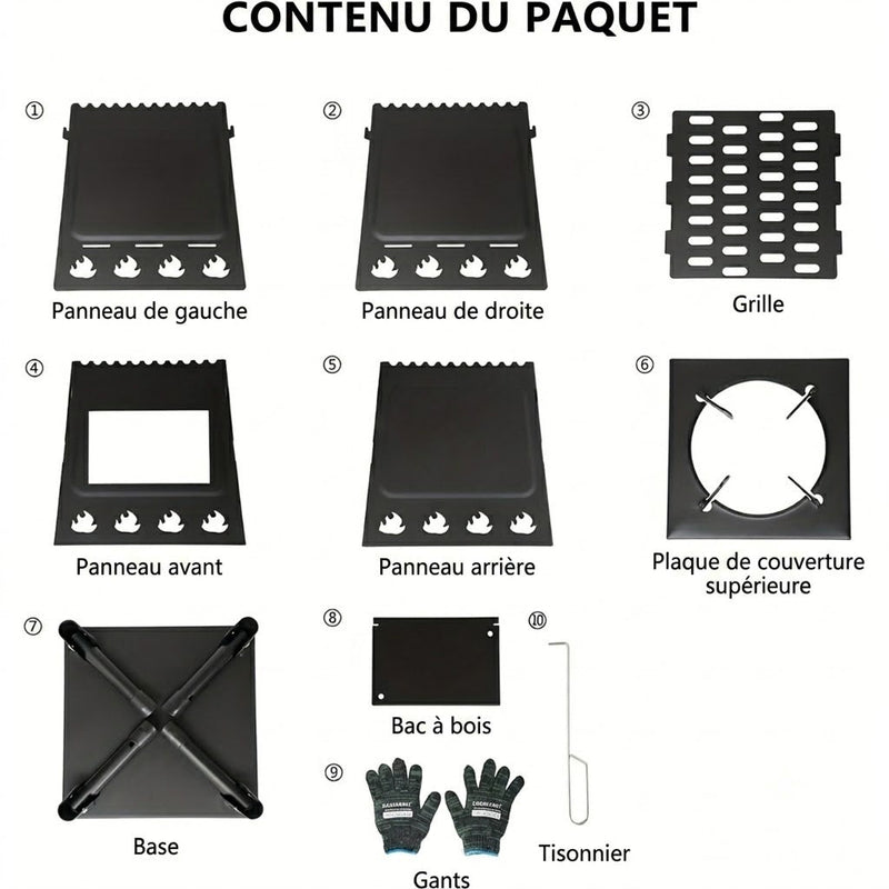 HeatGomal Cuisiniere Camping
