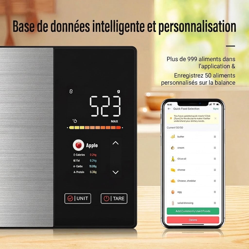 Nutrivapu Balance De Cuisine Connectée