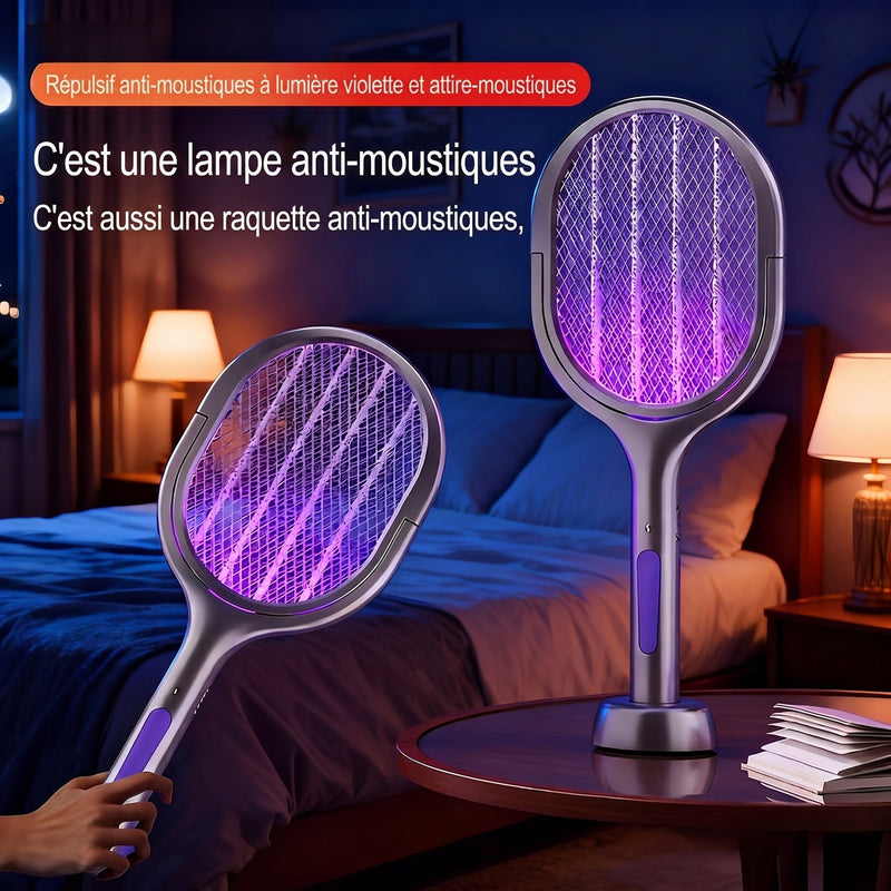 ZapNixemi Raquette Tue Mouches Électrique