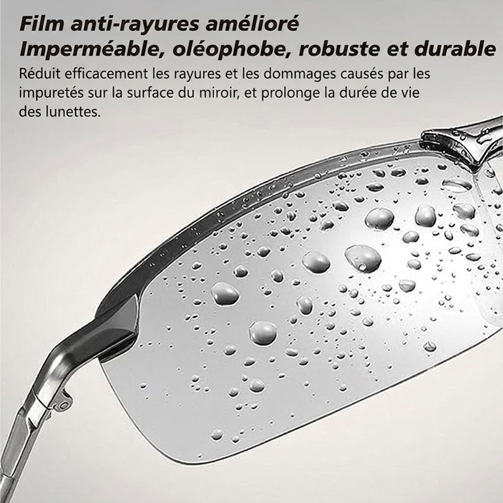 Glazixo Lunettes De Soleil Homme Polarisé