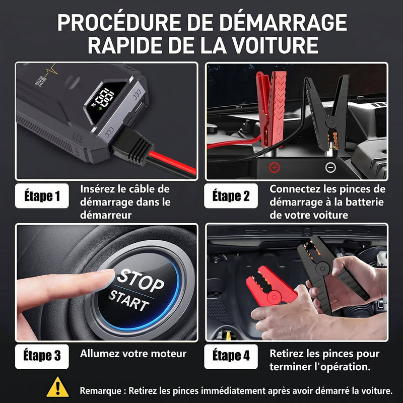 Startixus V2 Booster Batterie Voiture