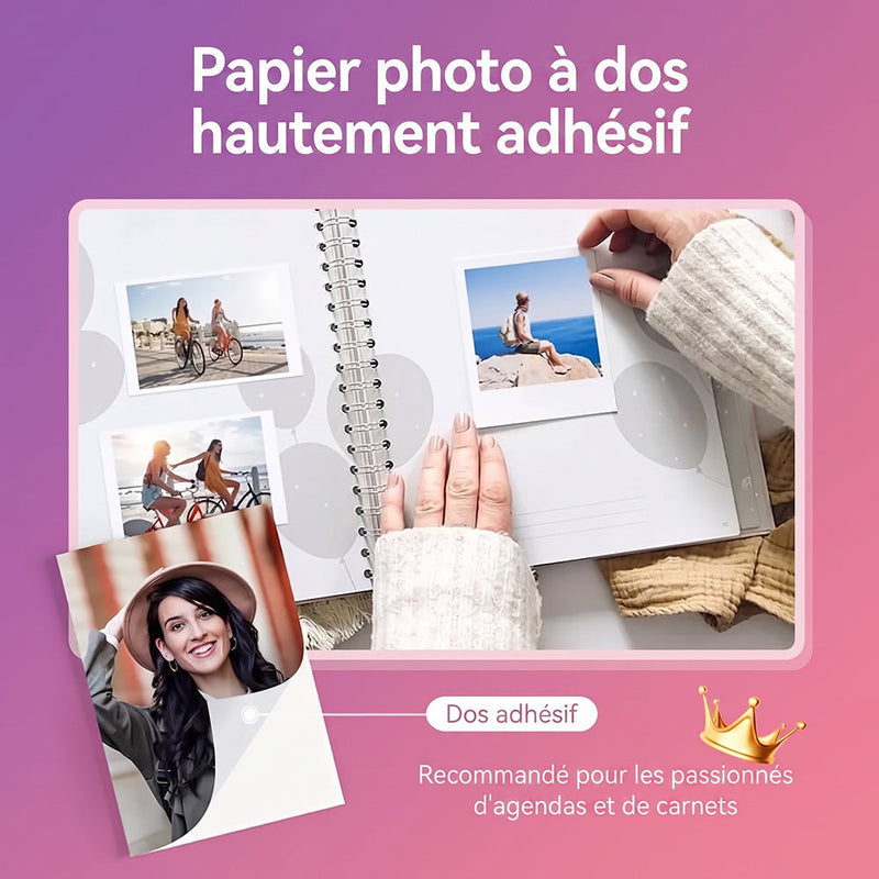 Pixletmor Imprimante Photo Pour Smartphone