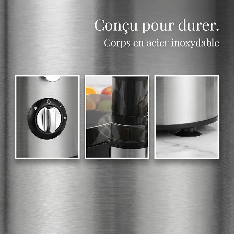 JuicVitaz Extracteur de Jus Facile à Nettoyer