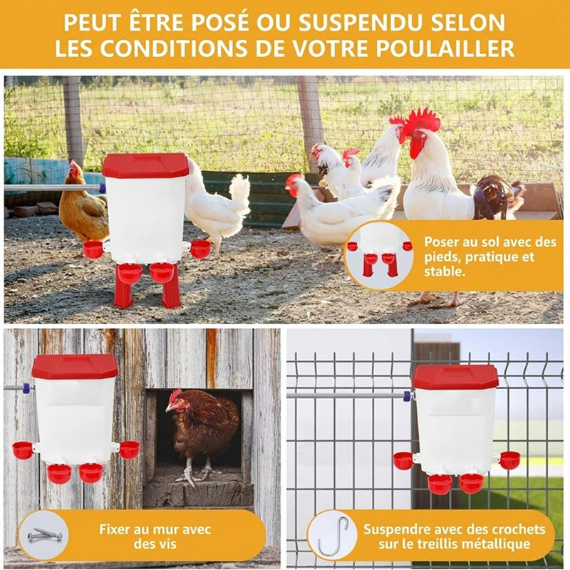 Flochiken Abreuvoir Automatique Poule