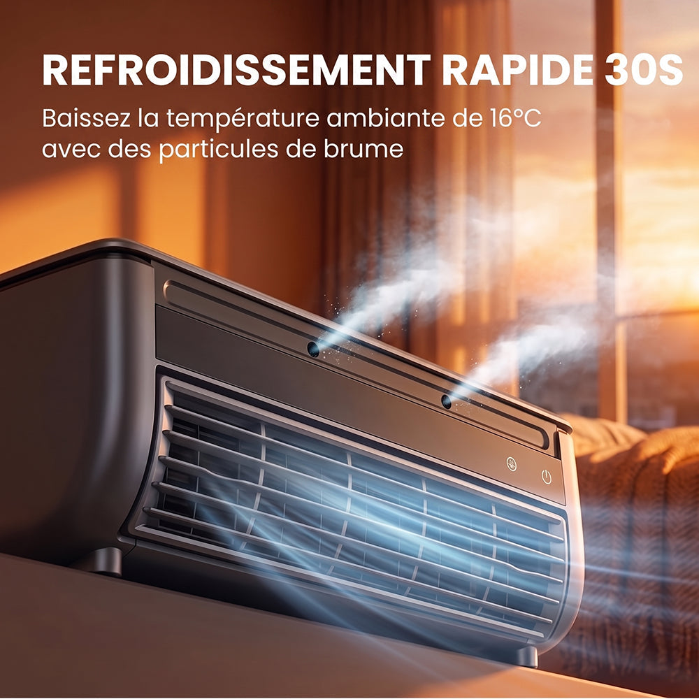 Breezixu Climatiseur Mural Sans Unité Extérieure