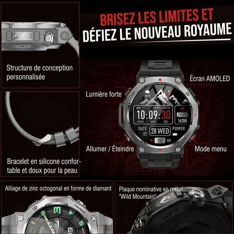 AqakFit Montre Connectée Natation