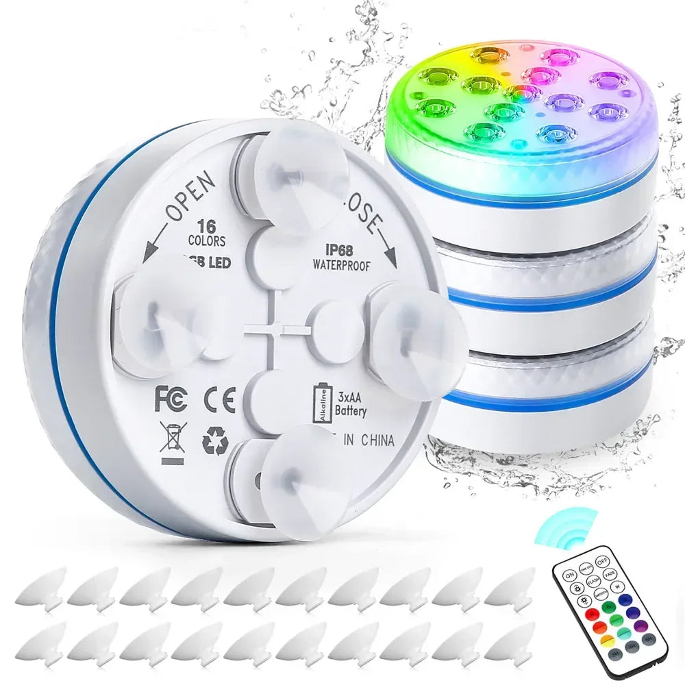 AquaLoxt Lampe Submersible Pour Piscine