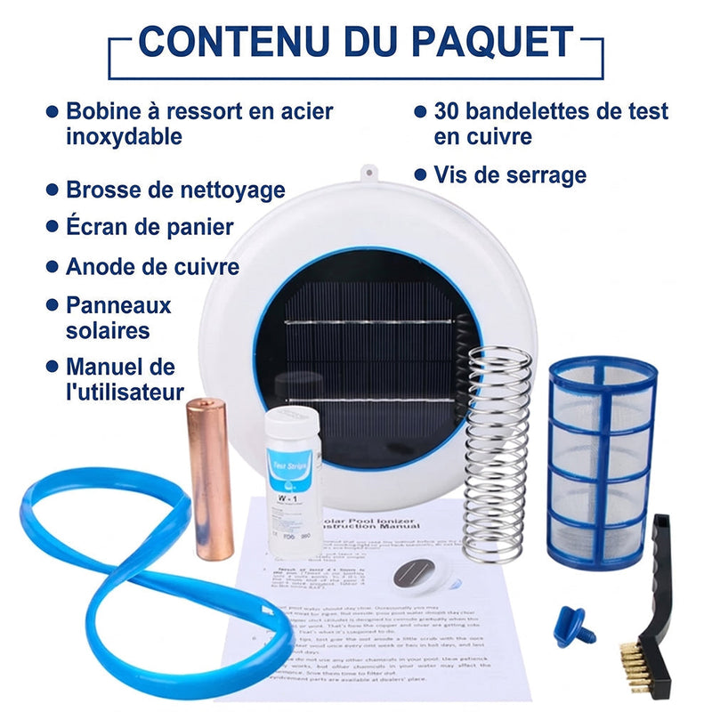 Soolionix Ioniseur Piscine Solaire