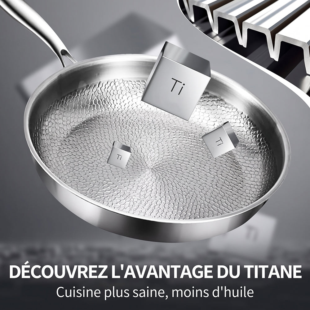 TiPanovam Poêle en Titane